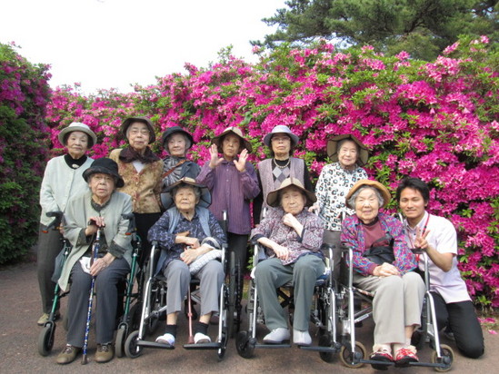 つつじの花見学　その②