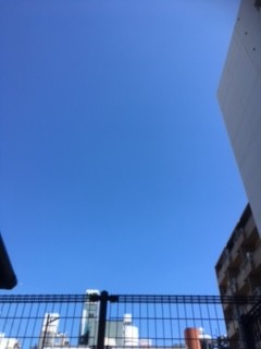 ふと空を見上げて♪