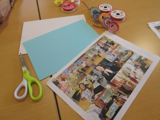 思い出の写真飾り