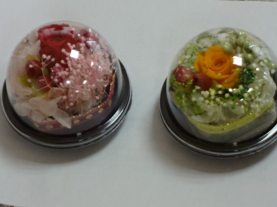 ブリザードフラワー作り