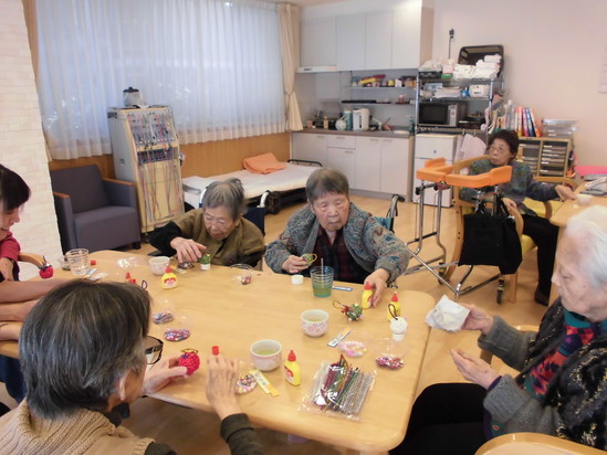 クリスマスの飾り作り♡