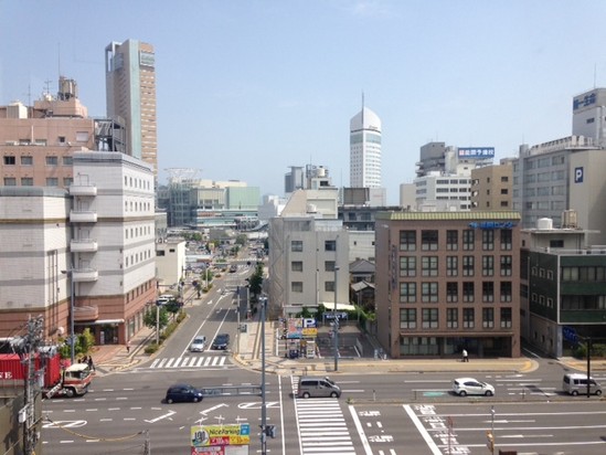 ★建物完成もうすぐ！！　６階レストランからの風景★