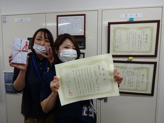 優秀ＣＳ賞受賞!!!