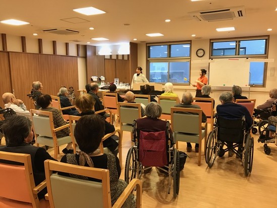 今月の音楽療法♪