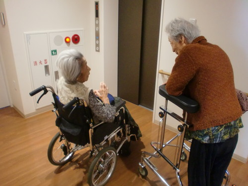 １００歳を超えるお二人。。。