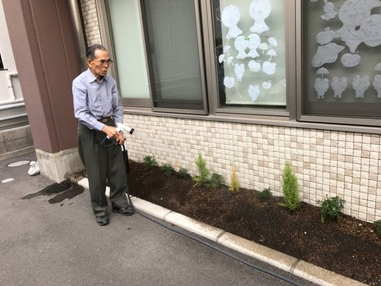 園芸クラブの部長さん！