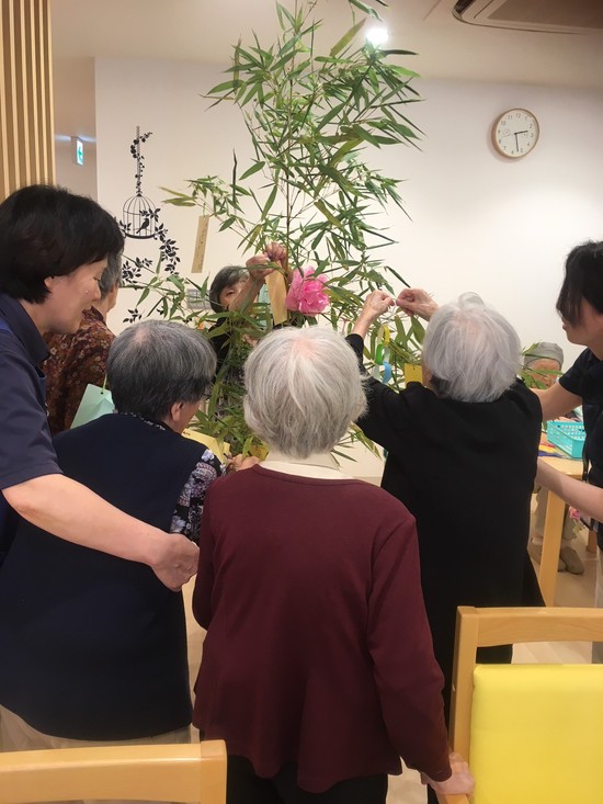 七夕飾り　完成！！