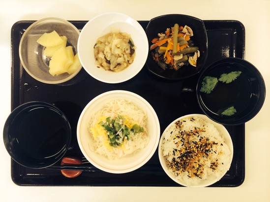 本日の昼食のご紹介です！