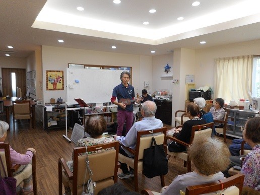 音楽療法です～