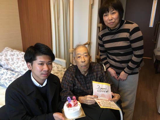 誕生日のお祝い
