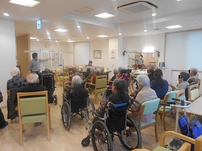 音楽療法　in　1月