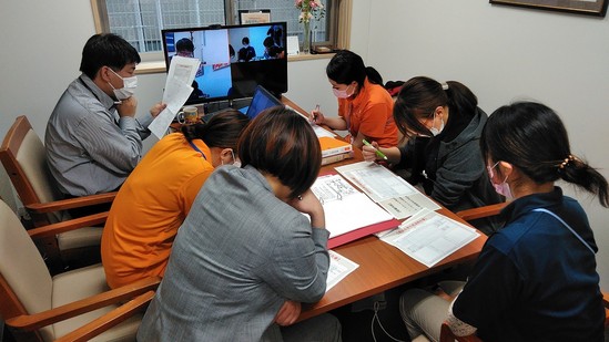 ～感染対策研修　in　TV会議システム～