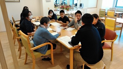 ～今月の介護スタッフMTG～