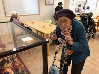 お雛様と一緒に・・