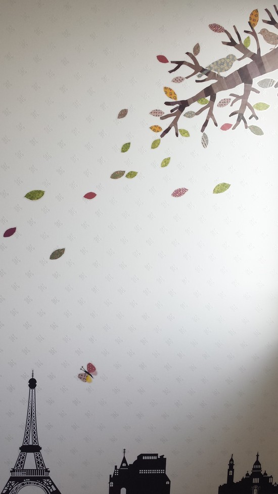 ウォールステッカーで・・・