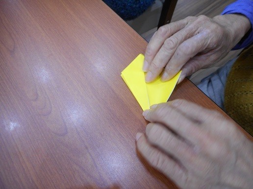 折り紙で・・・