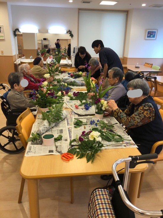 フラワーアレンジメント教室
