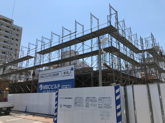 アルファリビング鹿児島上荒田（仮称）の進捗状況　No.２