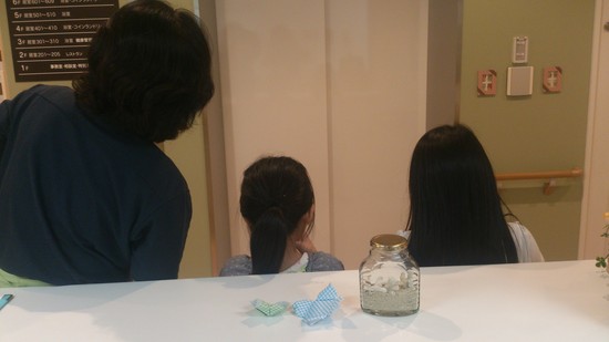 かわいいお客様・・