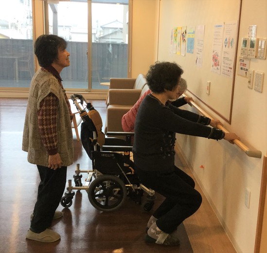 入居者様の日課