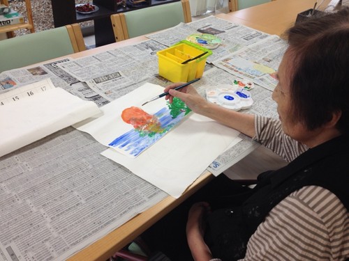 アルファデイ久万の台たより－うちわ作品集♪