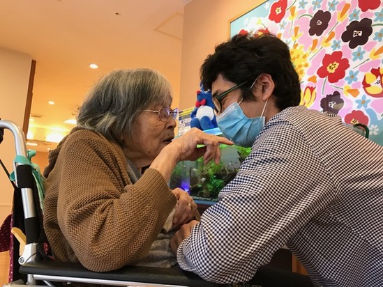 ツーショット。