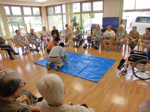 スイカ割り大会！その①