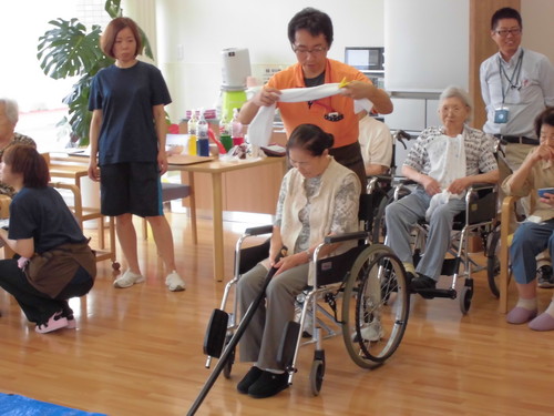 スイカ割り大会②