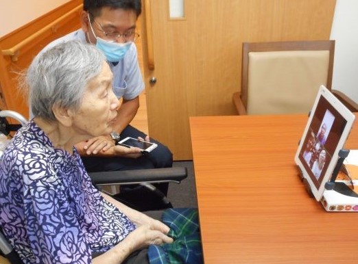 オンライン面会♪