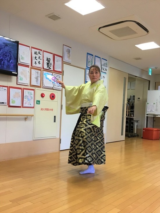 「納涼茶会＆日舞の会」開催♪③