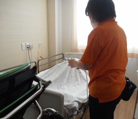 経管栄養を行いながら、その人らしく生活する利用者様について