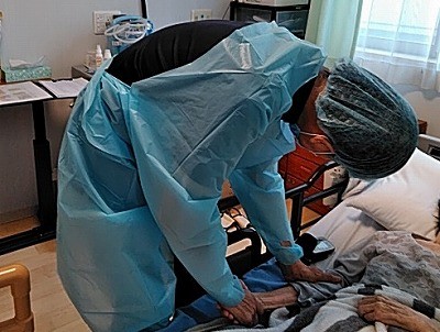 台風第１４号の接近と感染予防対策