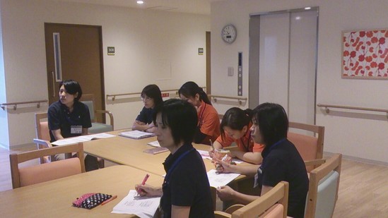 介護職員基礎技術研修。