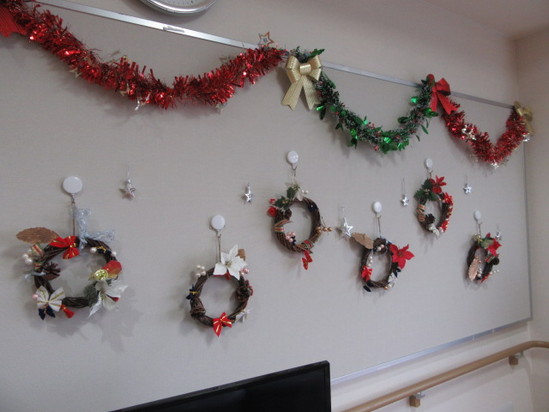 クリスマスリース♪