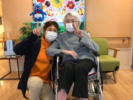 リハビリあとに・・・。