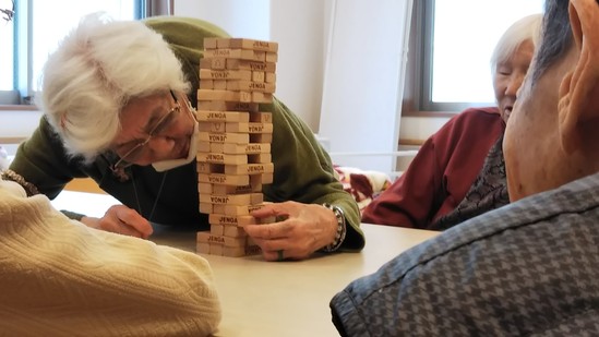 【アルファデイサービスセンター上之園】ジェンガ