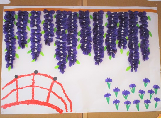 藤が咲きました！