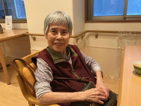 夕食後・・・。