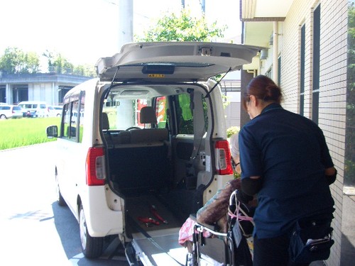 デイのお見送り