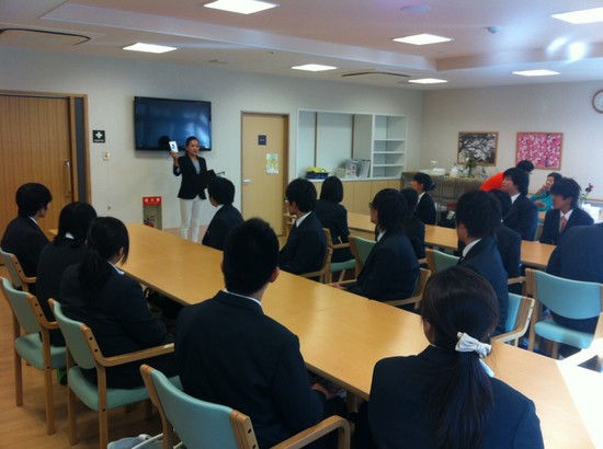 学生さんがやってきた！