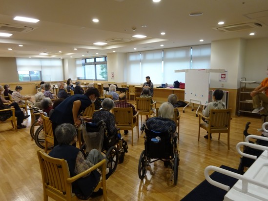 音楽療法の様子