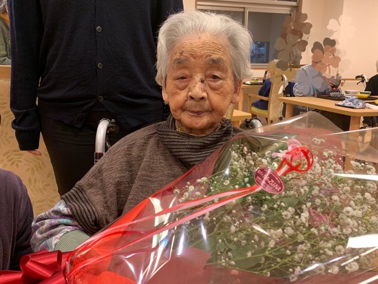 百寿のお祝い
