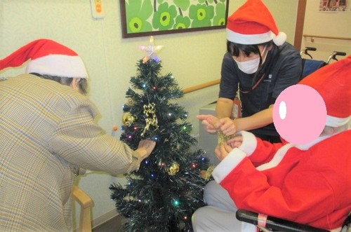 ５Fフロアにツリーがやって来た♪