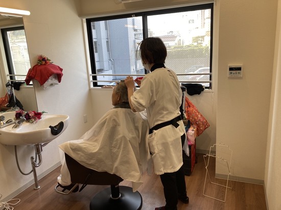 訪問美容DAY!!