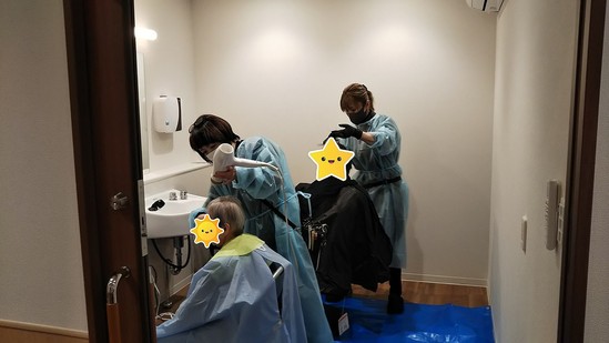 ～訪問カット～