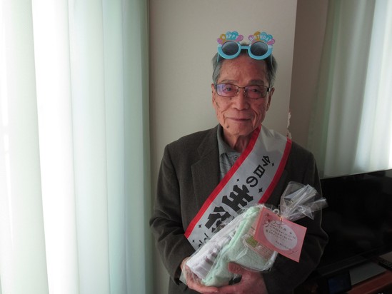 お祝いされると嬉しいですね