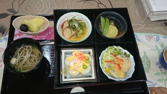 秋の松花堂弁当