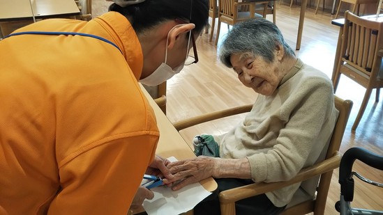 看護師さんはさすがですね！