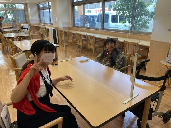 娘様とのご面会(^^♪