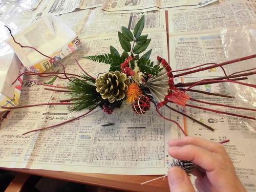 フラワーアレンジメント②